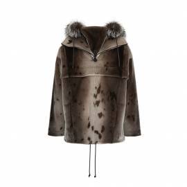 Glacier Harps�l Anorak, Natur/Farvet