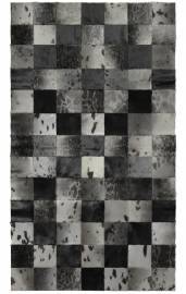 Stort T�ppe Natur/Sort 103 x 195 cm.