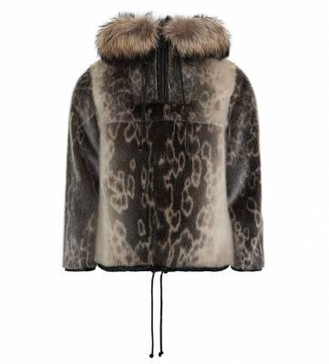 Nikki Rings�l Anorak, Natur/Farvet