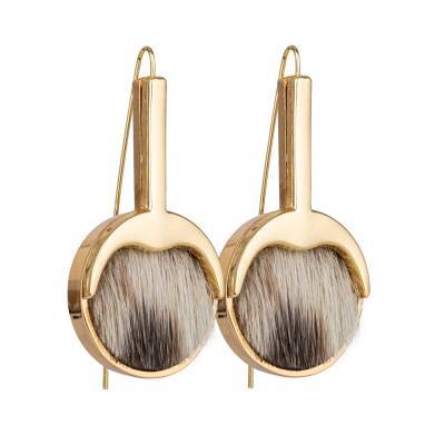 �reringe m. S�lskind - Guld/Natur