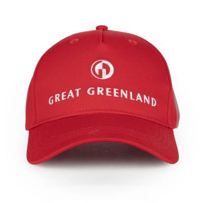 Great Greenland Logo Kasket - R�d