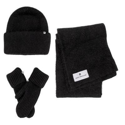 Angora 3pc S�t - Sort